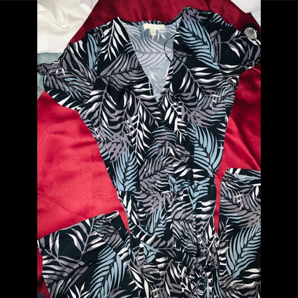 Floral, multi-colored jumpsuit
